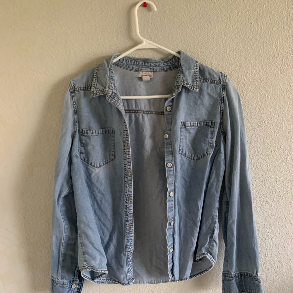 Denim Button Up